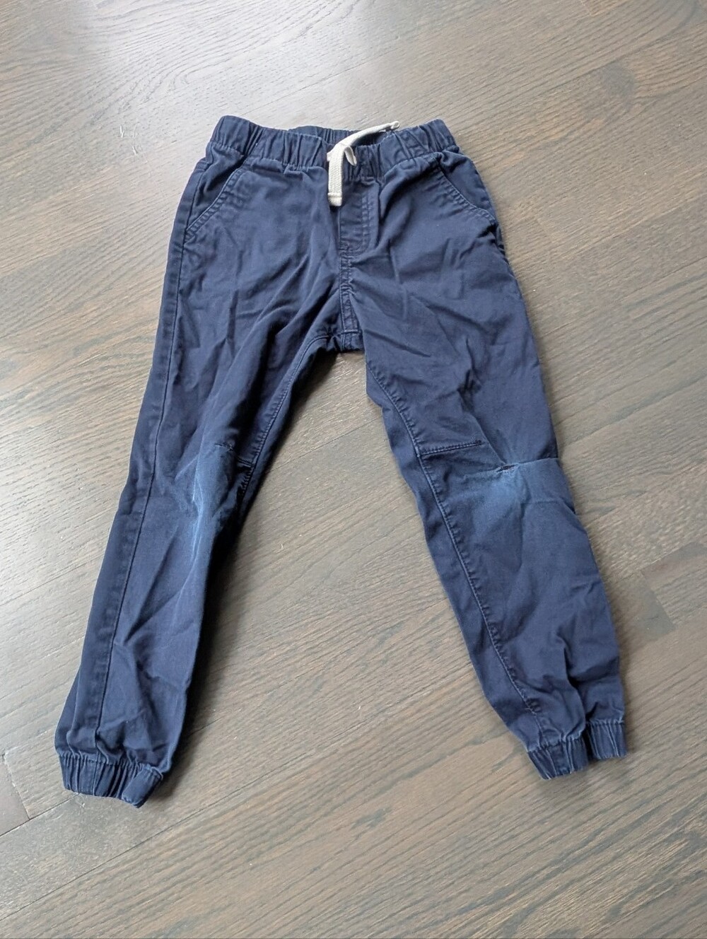 Cat & Jack Navy Blue Kids Jogger Pants with Drawstring, 5T